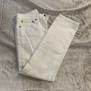 Levi’s white brand new slim fit jeans